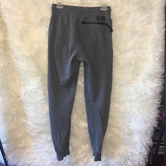 SOLD Nike Air Force-1 Gray Jogger Sweatpants - Picture 6 of 8